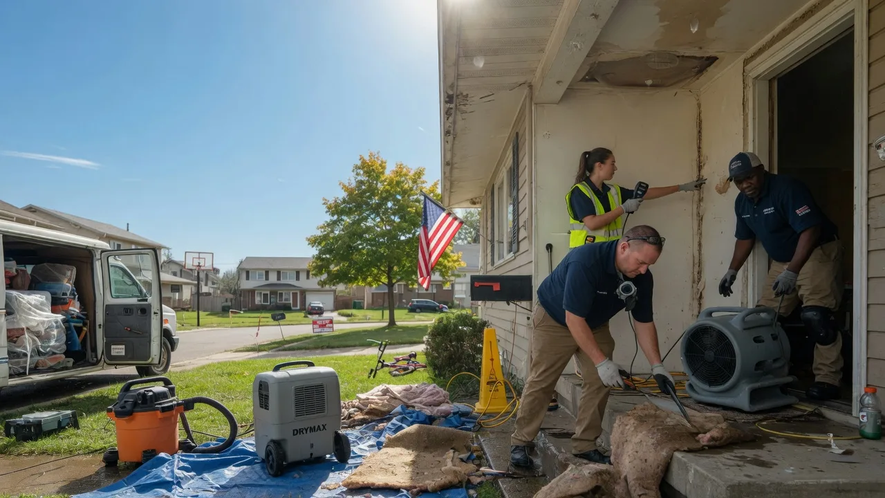 Water Damage Restoration in Hoople, ND near me
